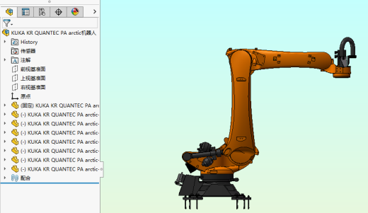 KUKA KR QUANTEC PA arctic机器人缩略图