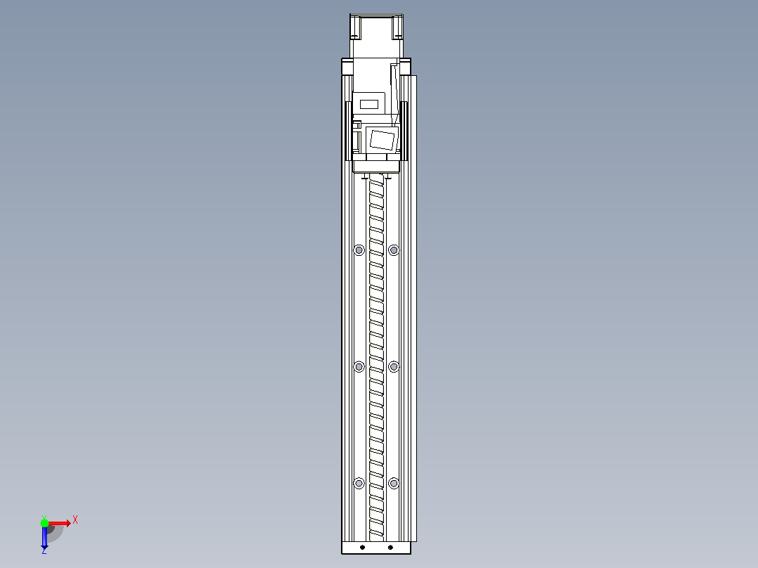 钢基模组TPA-KSR-6005C-400A1-MU-H1S0俯视图