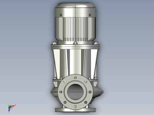 CZ 100-160泵[CZ100-160]直联式单级离心泵俯视缩略图