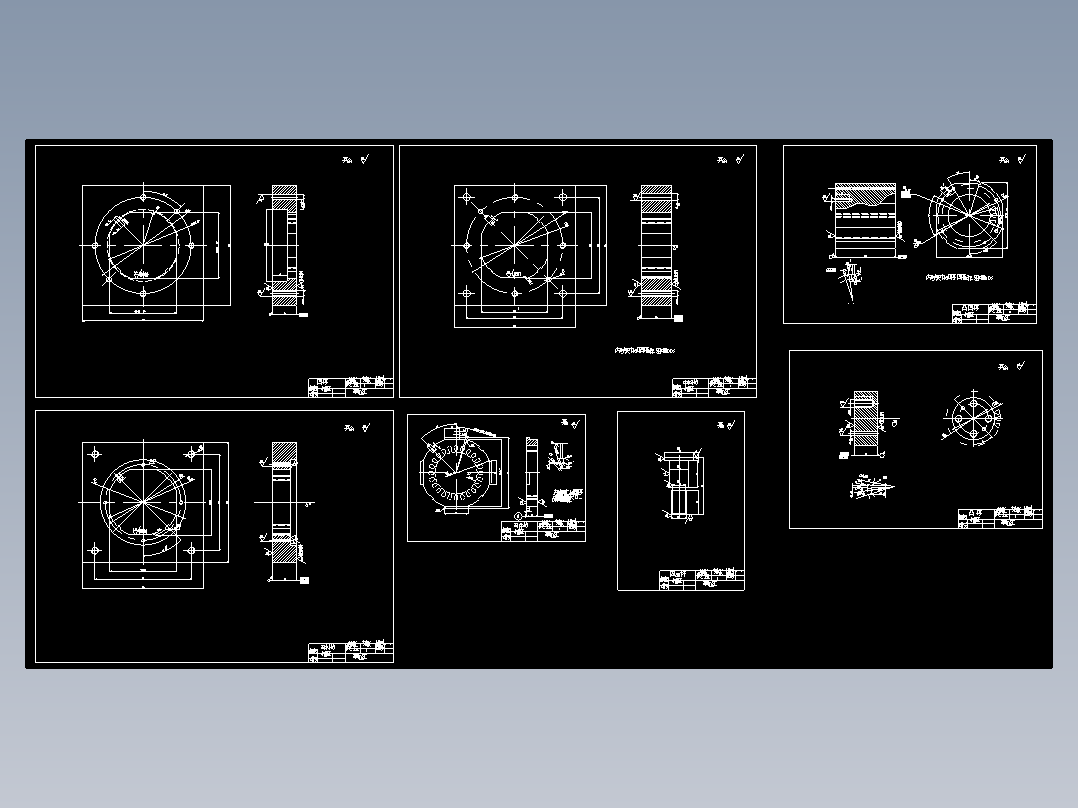 传动盖冲压工艺制定及冲孔模具