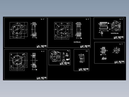 传动盖冲压工艺制定及冲孔模具