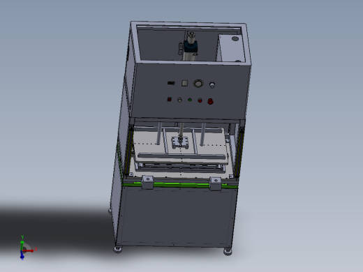 液晶电视屏幕压合机（sw18可编辑+工程图）