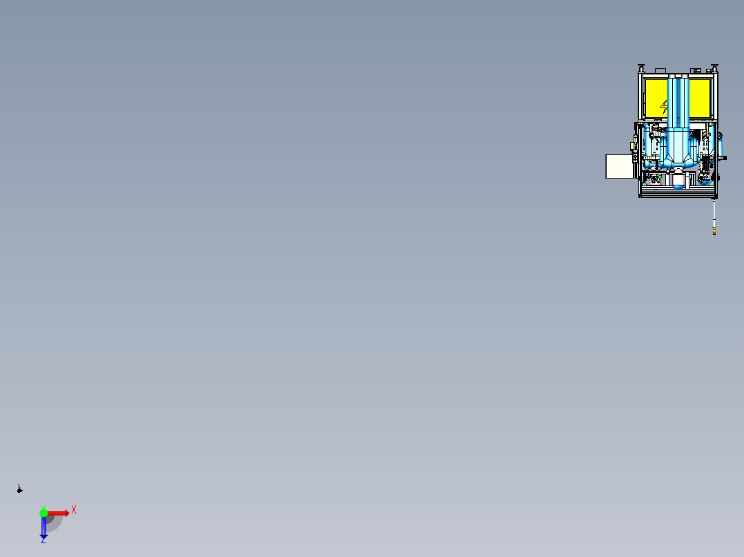 OP220+OP230 ECU及电机组装台俯视图
