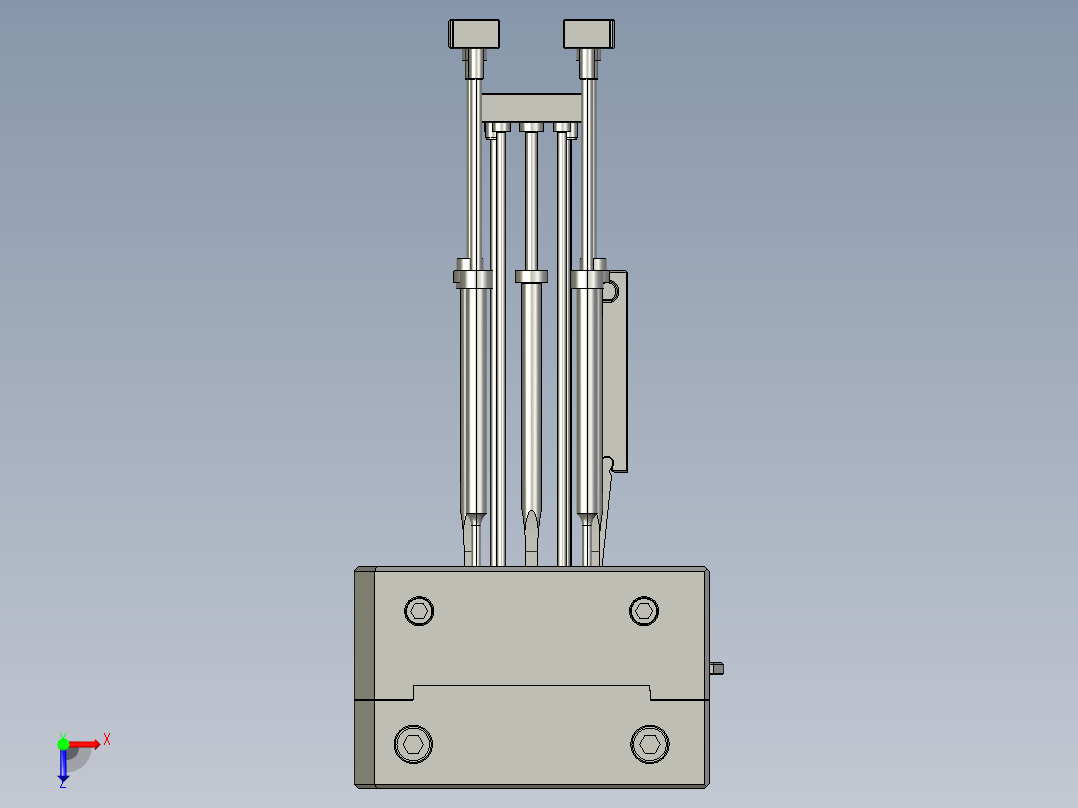 模具3D系列1.（stp格式俯视图
