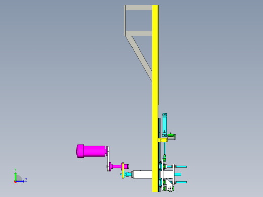 汽车座椅试验机左视缩略图