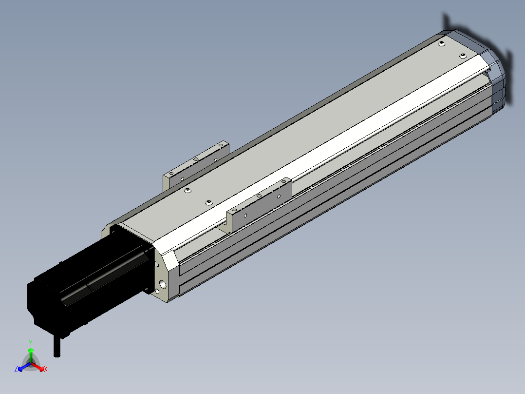 Toyo东佑达直线模组-ETH12-250-BC-200W+煞車-A2.stp；主视图