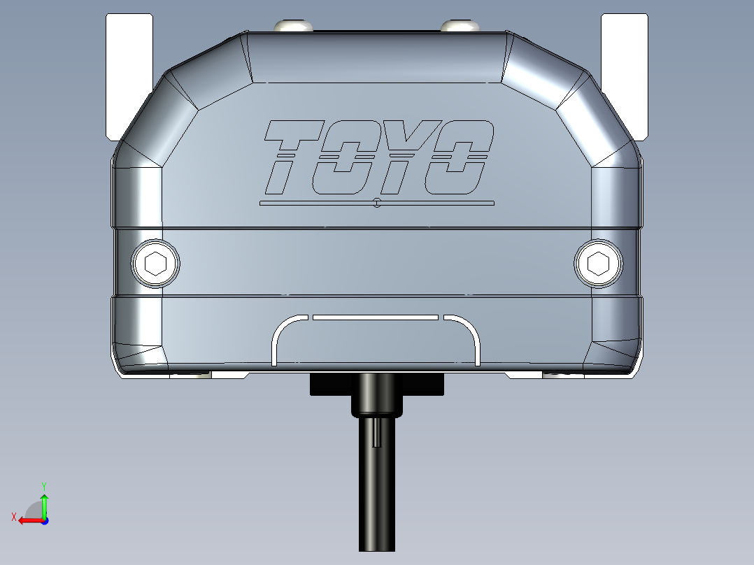 Toyo东佑达直线模组-ETH12-250-BC-200W+煞車-A2.stp；后视图