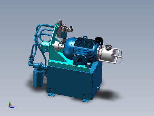 电机泵油箱设计
