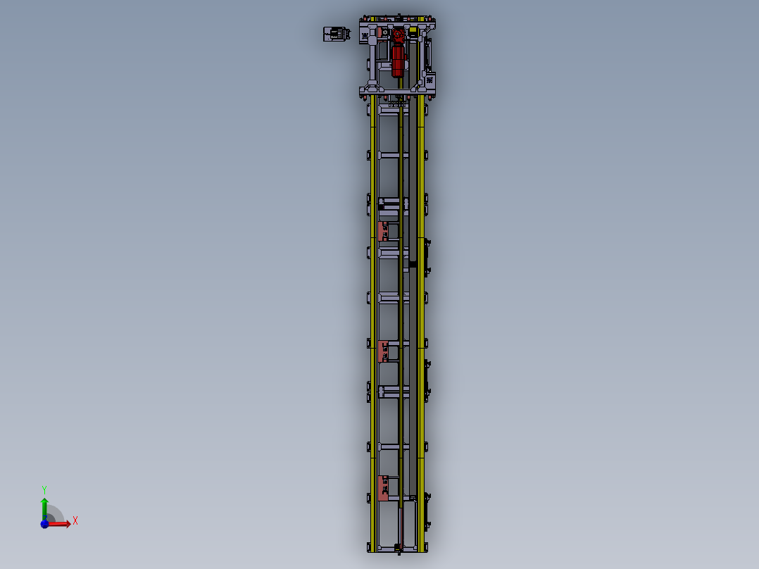 B03-焊装用七轴机构前视图