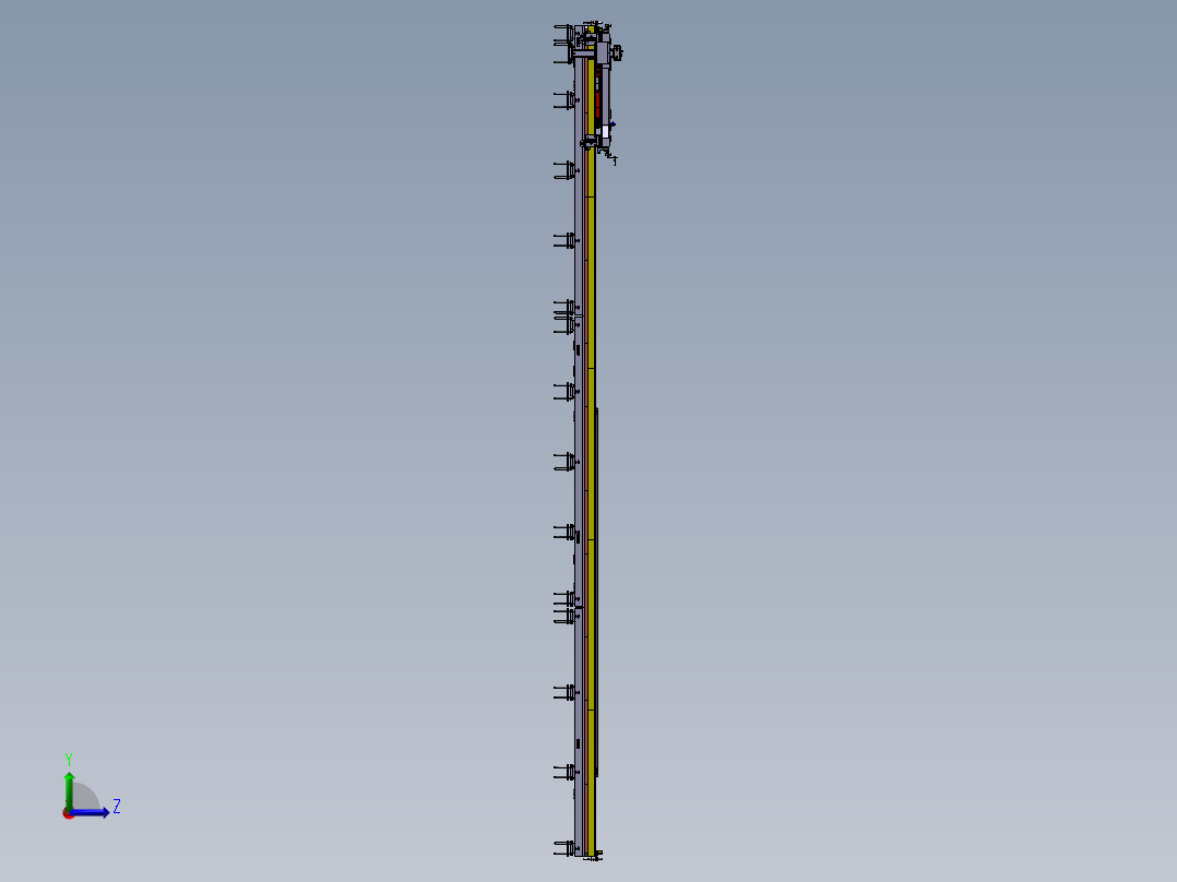 B03-焊装用七轴机构左视图