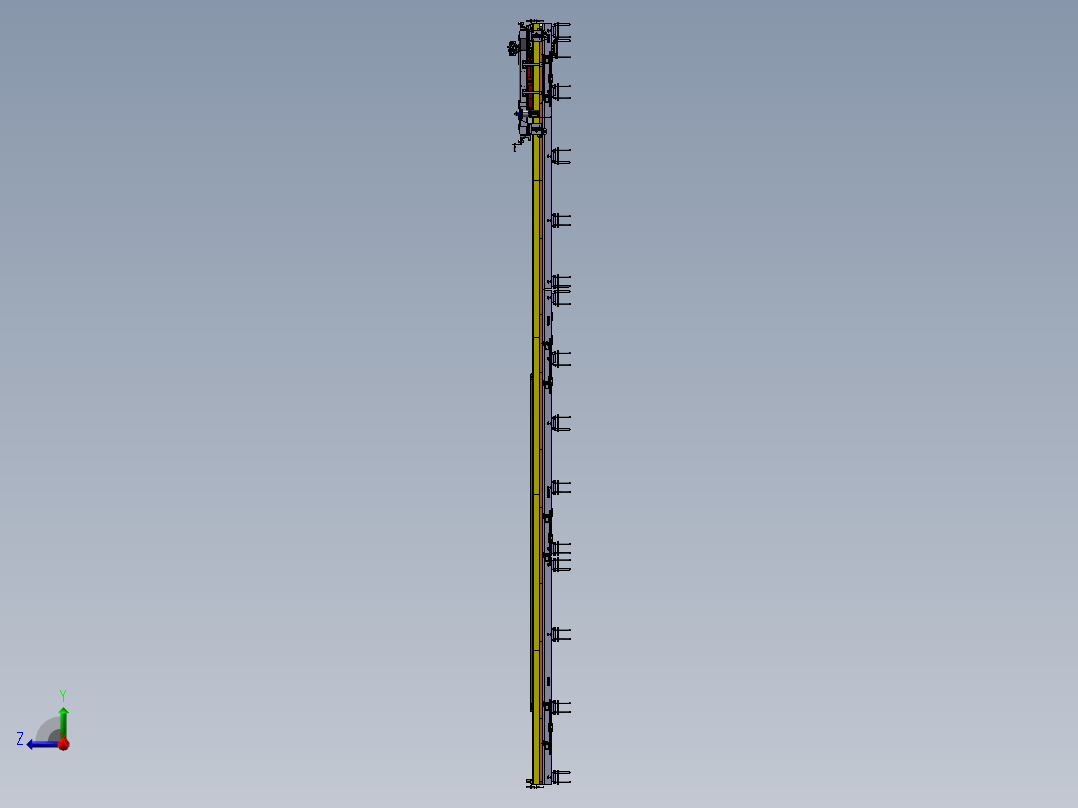 B03-焊装用七轴机构右视图
