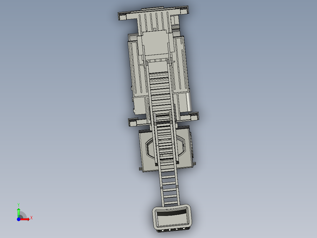 玩具消防车前视图