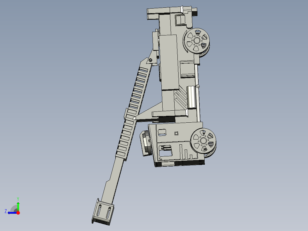 玩具消防车右视图
