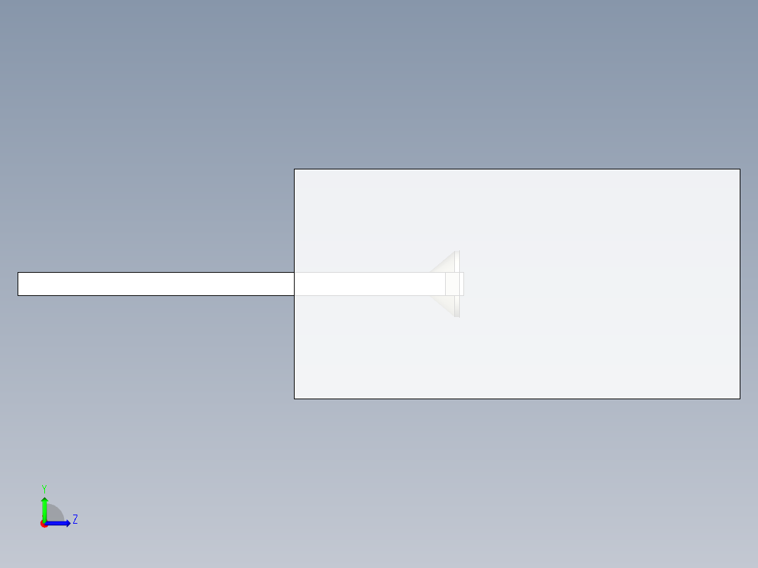 LED_Square_Clear_5x5x9.7mm左视图