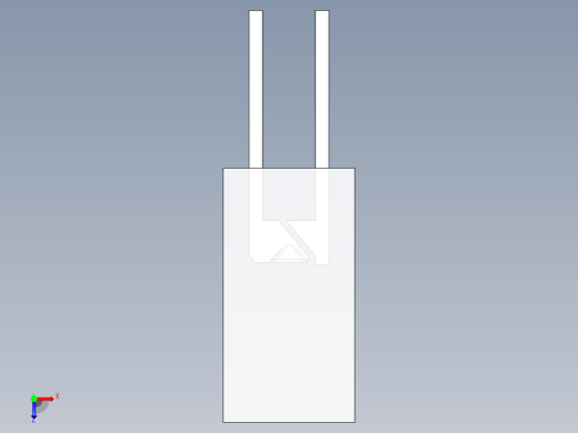 LED_Square_Clear_5x5x9.7mm俯视缩略图