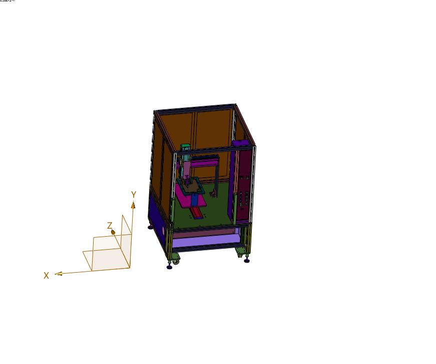 一体台式五轴硅胶自动打胶机