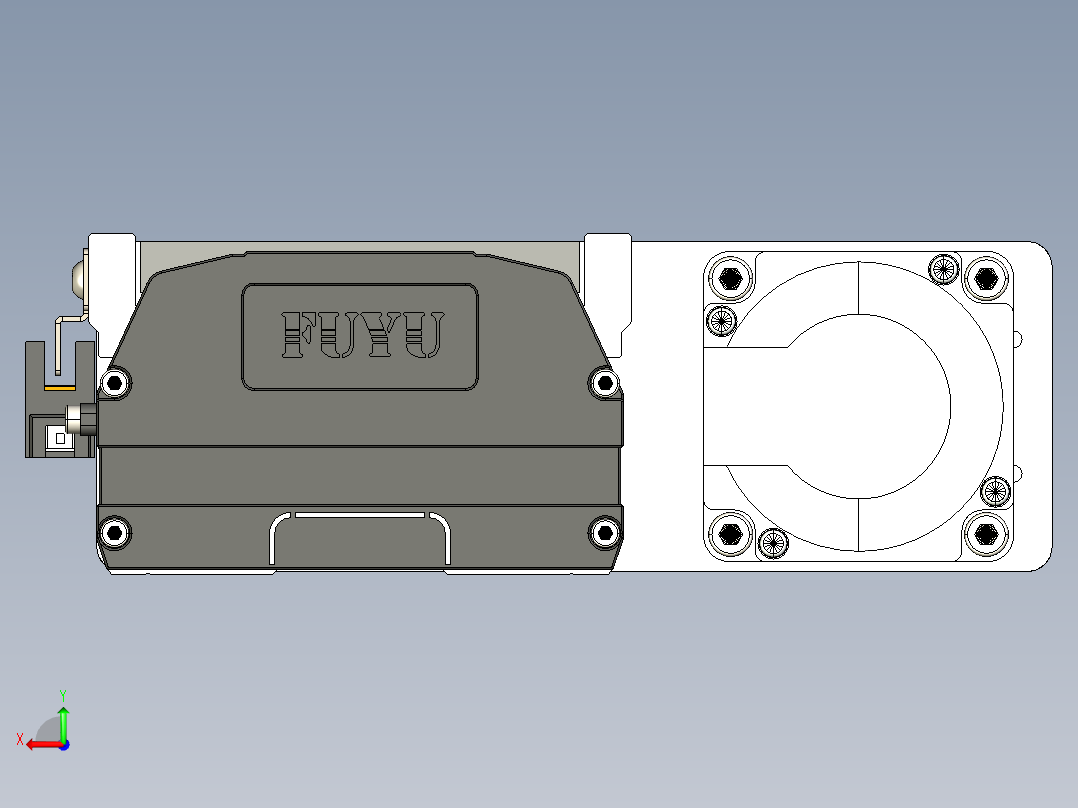 模组FTH10-L10-400-BR-T40-C4后视图