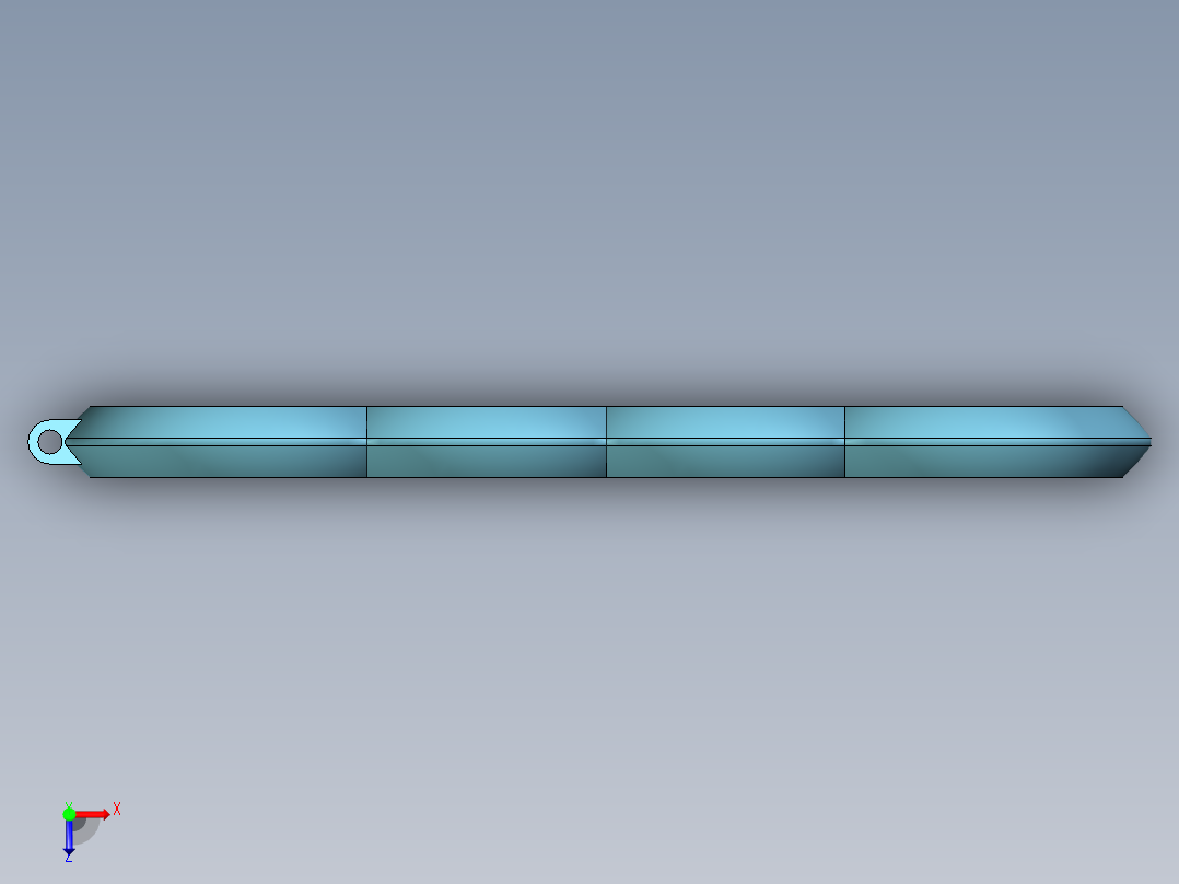 奥迪钥匙链俯视图