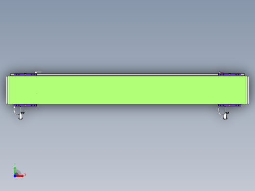 威洛博VL系列3d模型模组2VL22H2Y-S1400前视缩略图