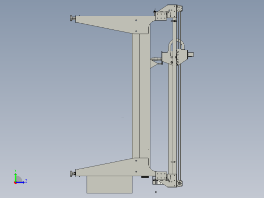 数控等离子切割机左视缩略图