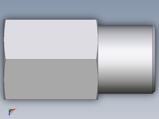 卡套式工业通用硬管接头EO_Swivel_connector_GAI06LM71X俯视缩略图