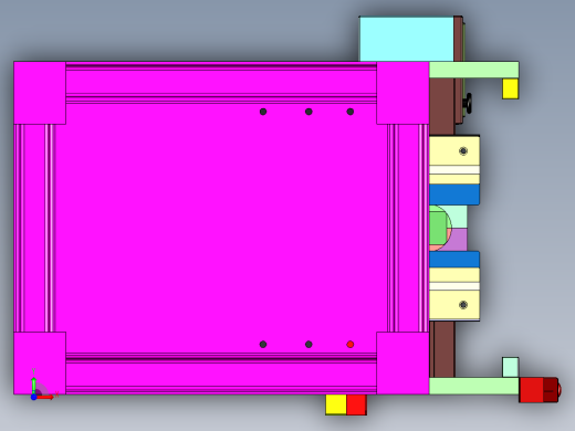 可稳定夹持的气弹簧充气机前视缩略图