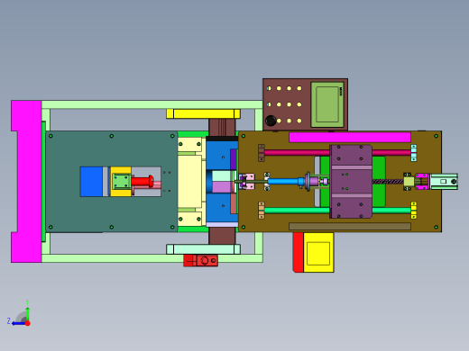 可稳定夹持的气弹簧充气机右视缩略图