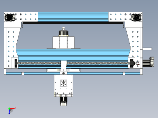 CNC 加工中心7俯视缩略图