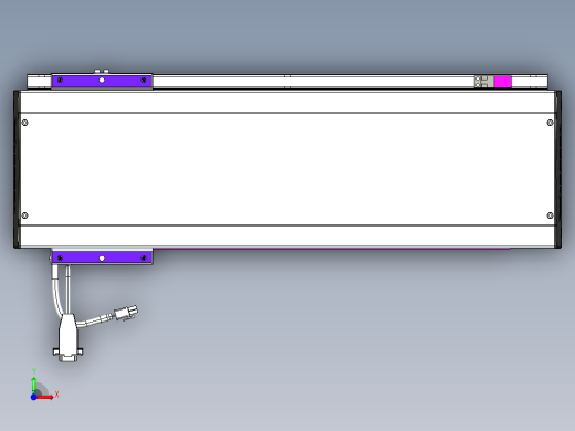 威洛博VL系列3d模型模组VL17E1Y-S400前视缩略图