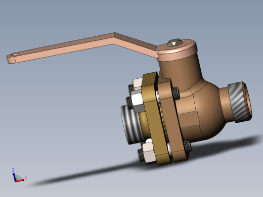 法兰链接球阀设计(1)