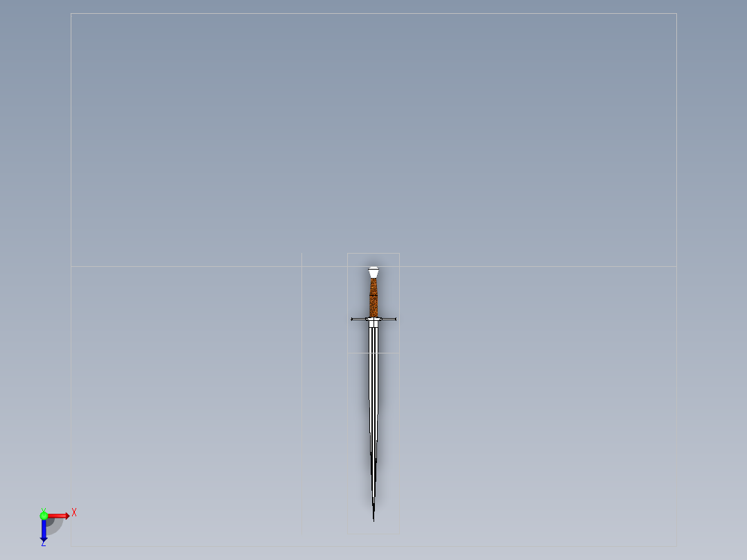 剑、宝剑(168)俯视图