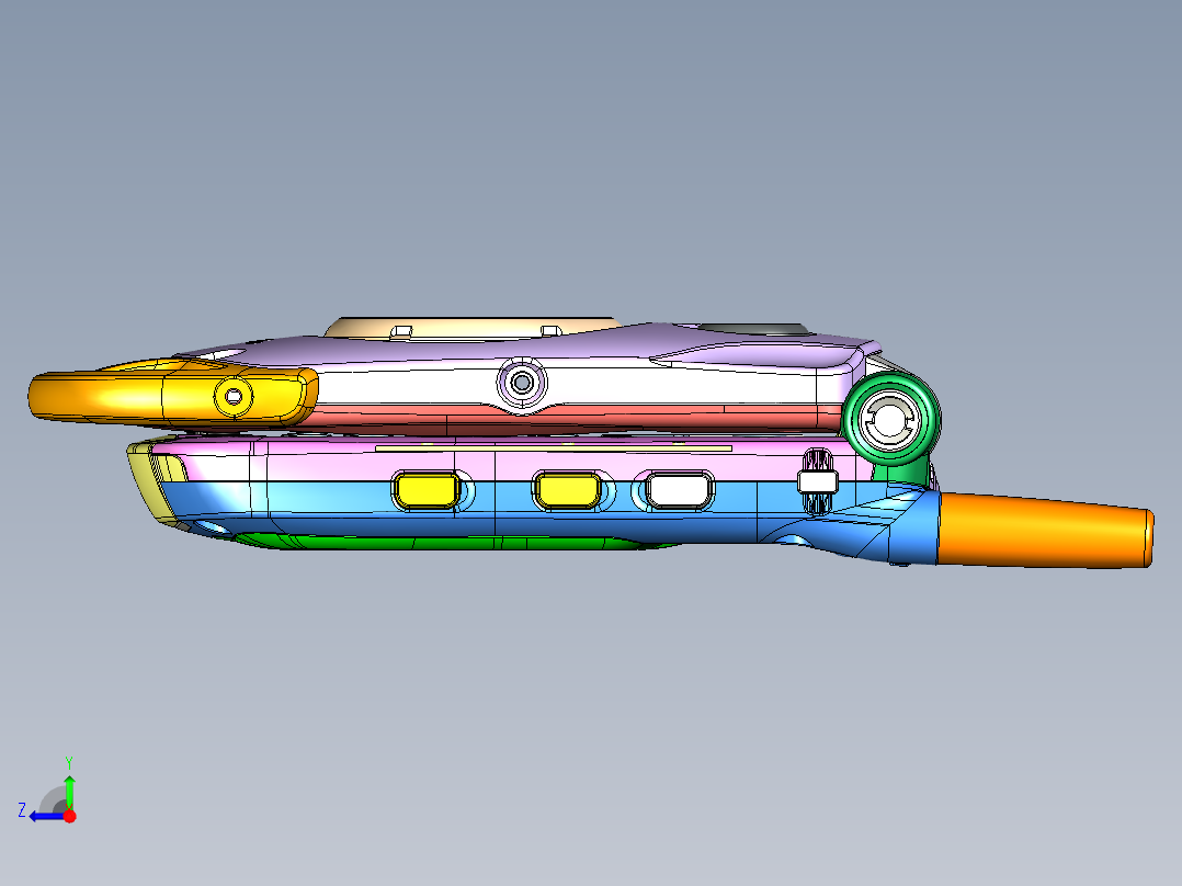 卡西欧手机右视图