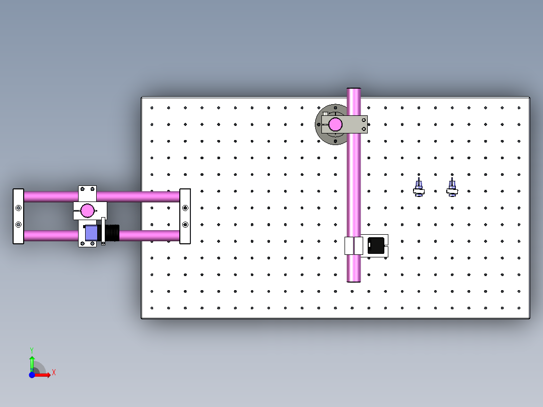 通用视觉测试平台前视图