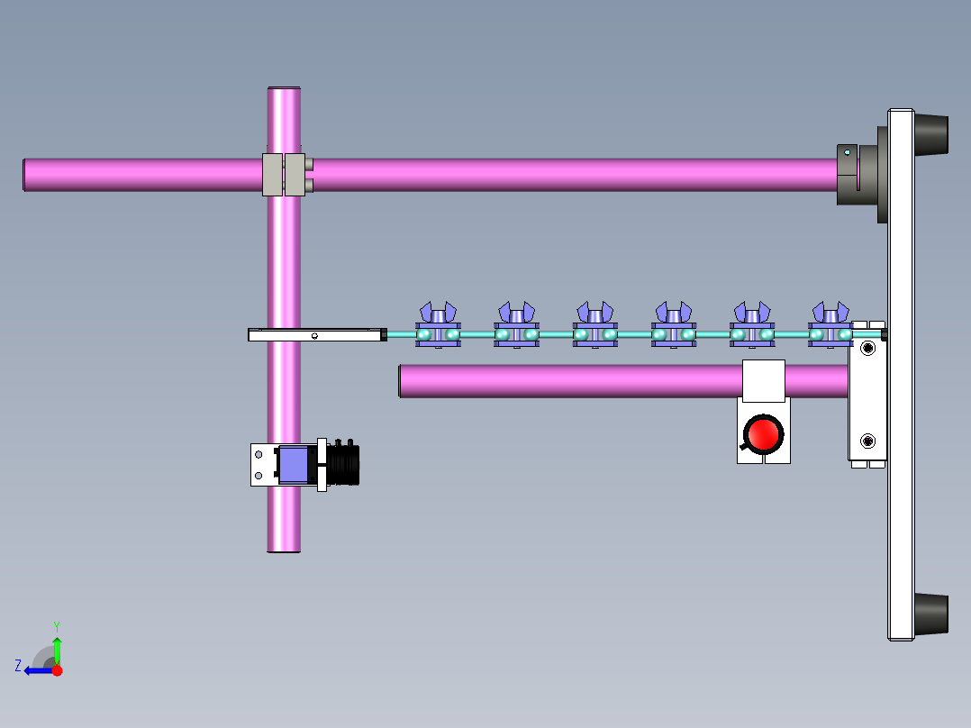 通用视觉测试平台右视图