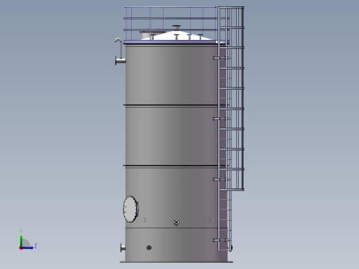压力容积、氧化塔左视缩略图