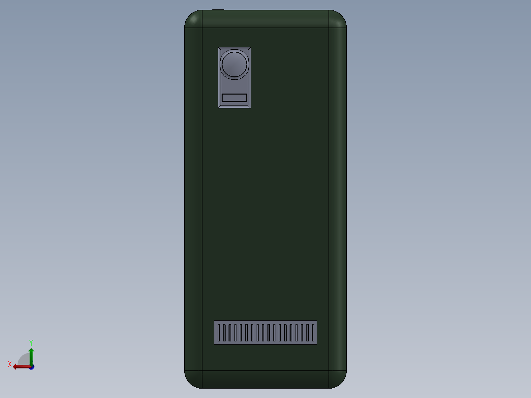 简单手机13后视图