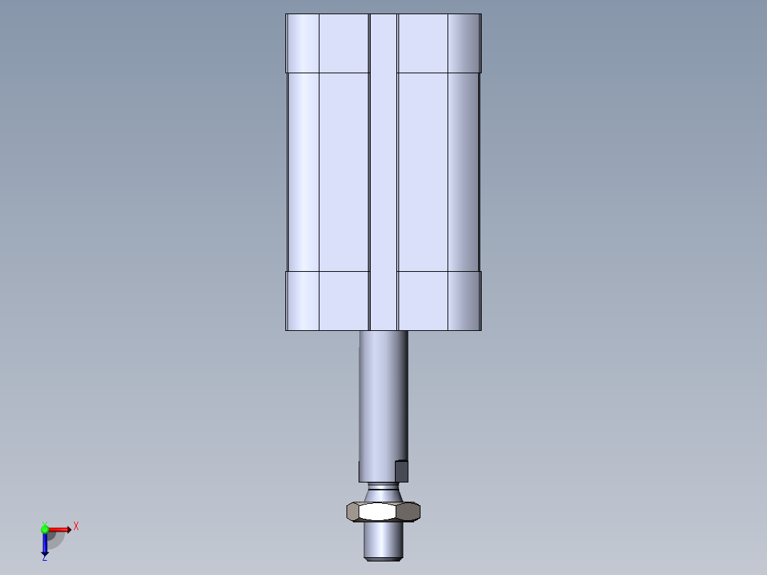 费斯托气缸536255_ADN-25-25-A-P-A_2_03俯视图