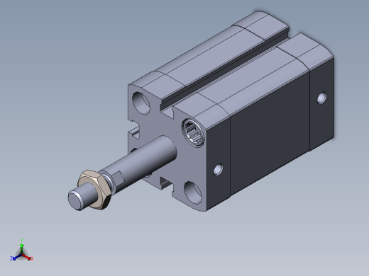 费斯托气缸536255_ADN-25-25-A-P-A_2_03正等轴测缩略图