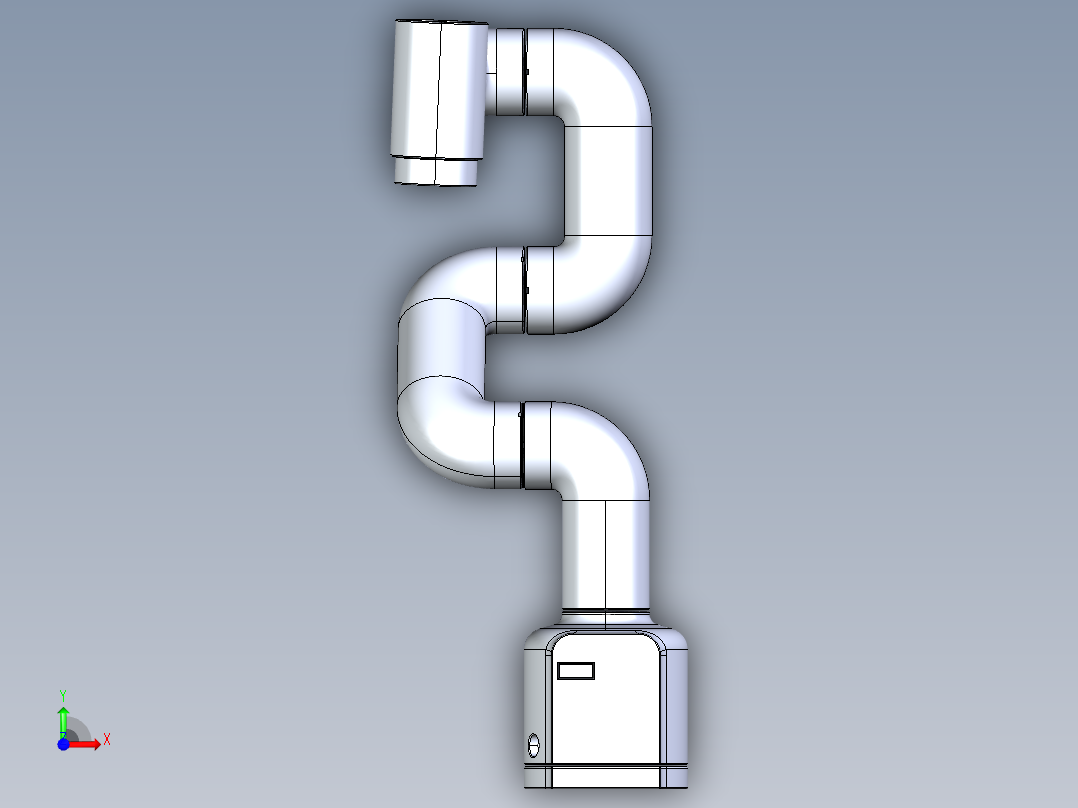 协作机械臂前视图