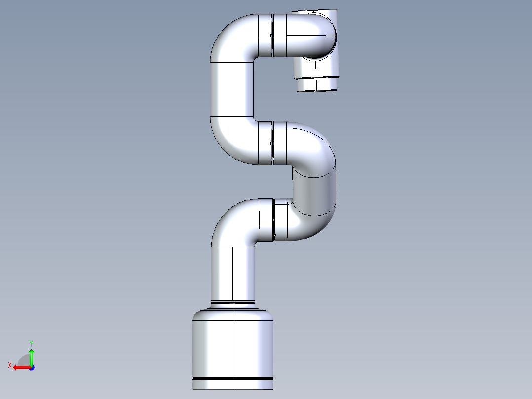 协作机械臂后视图