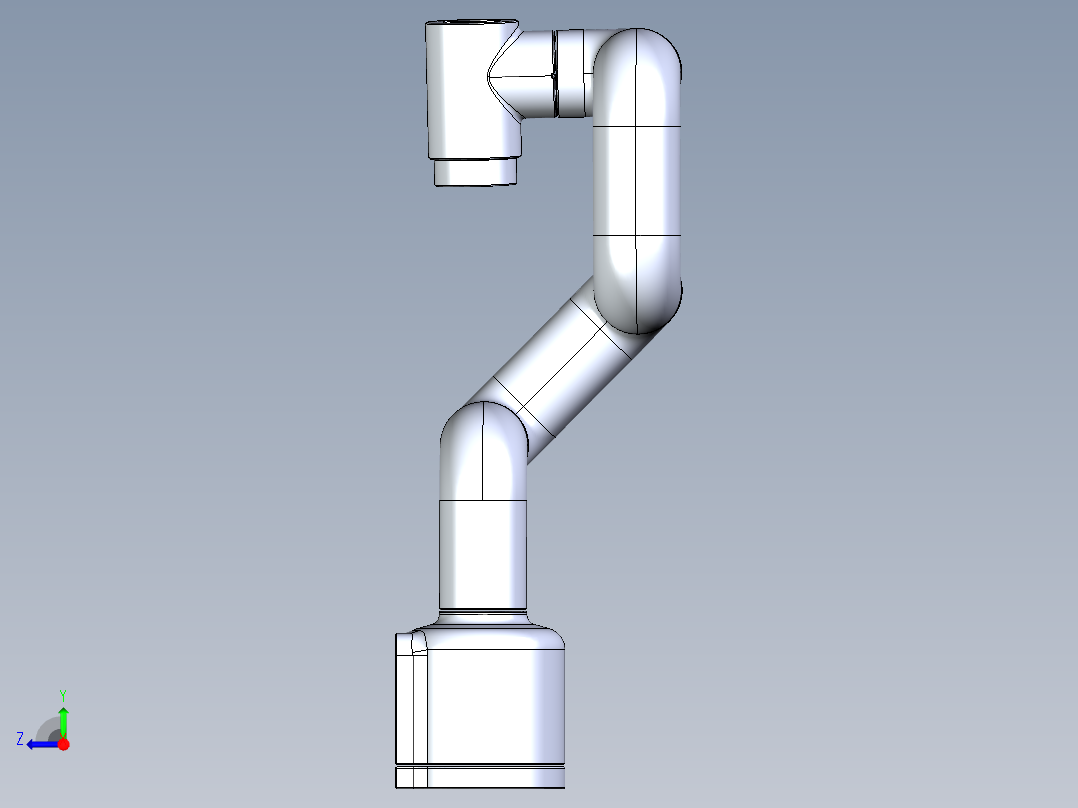 协作机械臂右视图
