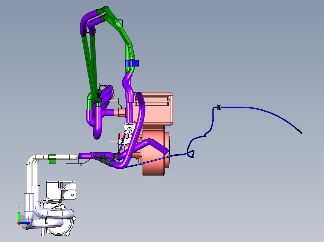 丰田考斯特 - 完整..zip左视图