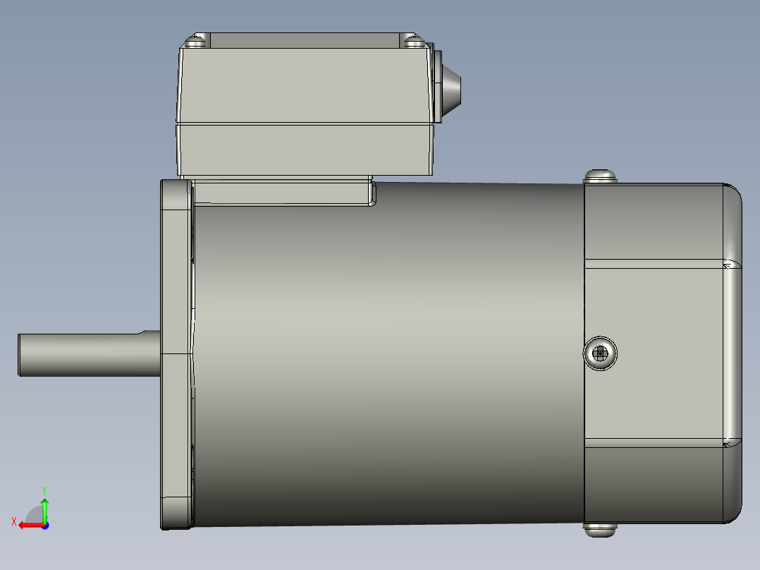 精研调速电机90YT120DV22-ts后视图