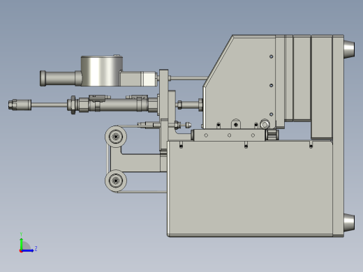 自动测量厚度控制系统左视缩略图