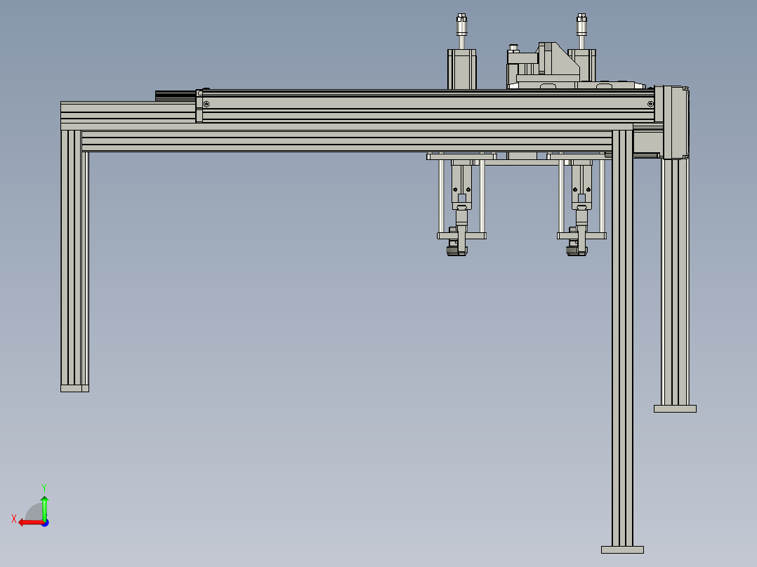 BK01-2BK13244-06-2000上料机械手后视图