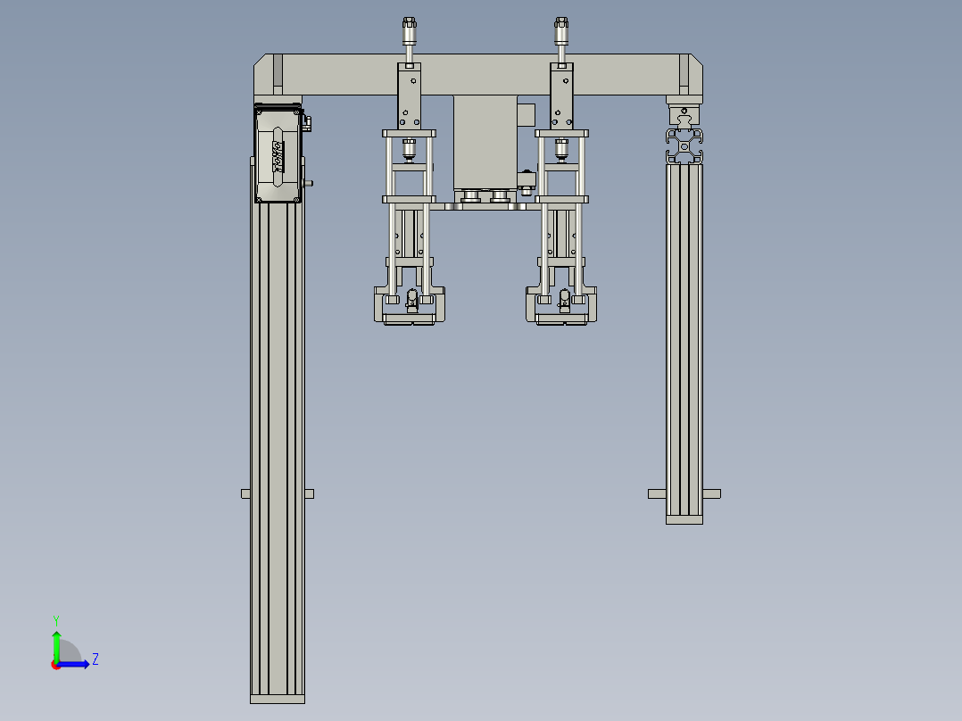 BK01-2BK13244-06-2000上料机械手左视图