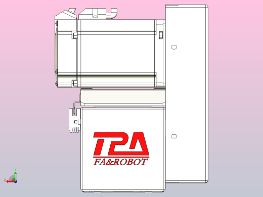 伺服电机集成皮带传动直线执行器TPA-OCB-100-192-L1250-RU-P75-N3后视缩略图