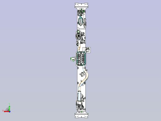 一款管路柔性焊接夹具3D图后视缩略图
