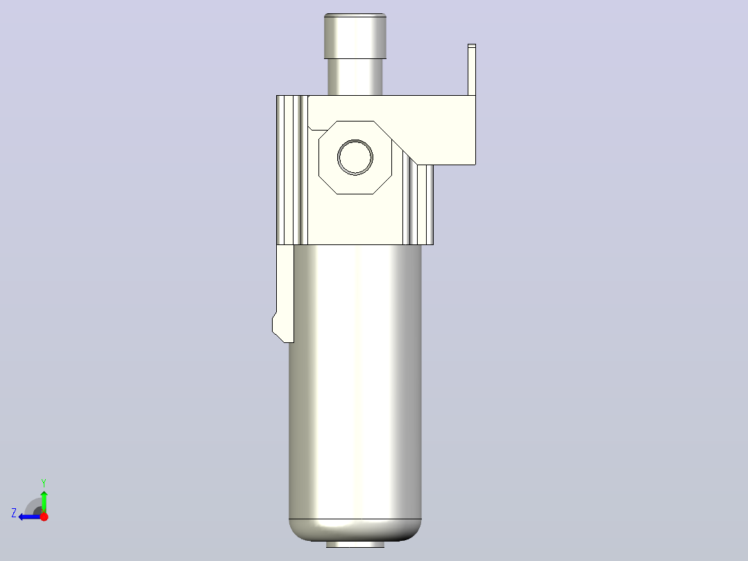 GAL给油器右视图