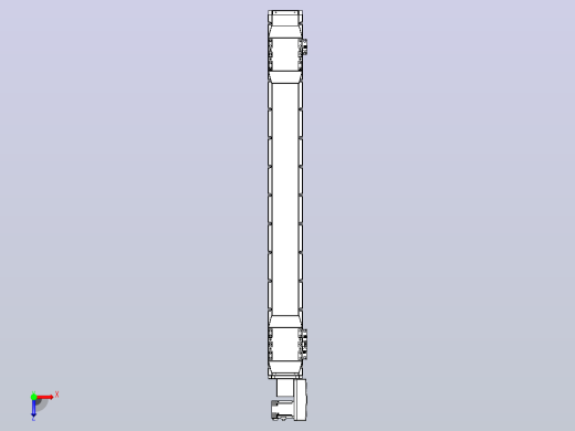 皮带直线轴双滑块型TPA-GCBS-120-P70-L400-QR-M20-N3俯视缩略图